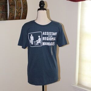 Unisex the office, short sleeve tee shirt Assistant (to the) Regional Manager...